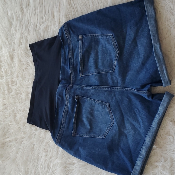 Celebrity + Pink Maternity Women's Denim Short XL - Picture 6 of 9